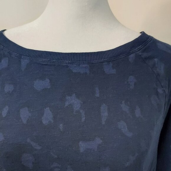 Mododoc Navy Escape Long Sleeve Tee NWT - Picture 3 of 8